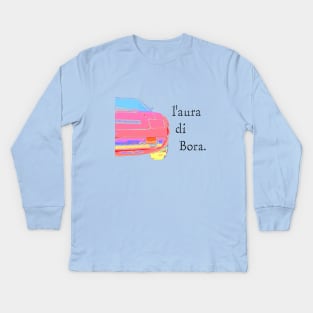 L'aura di Bora Kids Long Sleeve T-Shirt